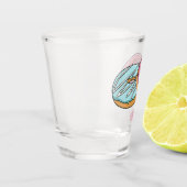 Verre A Shot Illustration de Donut (Gauche)