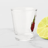 Verre A Shot Illustration de dragon fruit (Gauche)