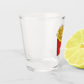 Verre A Shot Illustration de frites (Gauche)