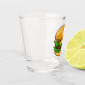 Verre A Shot Illustration de Hamburger (Gauche)