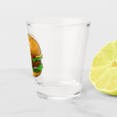 Verre A Shot Illustration de Hamburger (Droite)