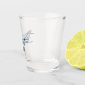 Verre A Shot Illustration de jet privé (Droite)
