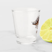 Verre A Shot Illustration de Kentrosaurus (Gauche)