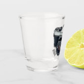 Verre A Shot Illustration de la caméra (Gauche)