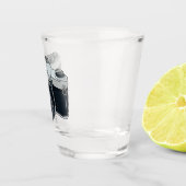 Verre A Shot Illustration de la caméra (Droite)