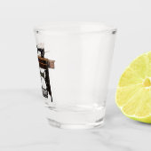 Verre A Shot Illustration de la machine à coudre (Droite)