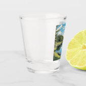 Verre A Shot Illustration de la nature finlandaise (Gauche)