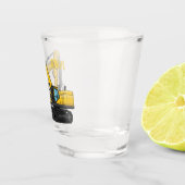 Verre A Shot Illustration de la pelle Crawler (Droite)