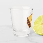 Verre A Shot Illustration de Lasagna (Gauche)