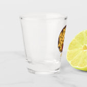 Verre A Shot Illustration de Nachos (Gauche)