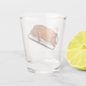 Verre A Shot Illustration de Peking duck (Dos)