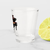 Verre A Shot Illustration de piano (Droite)