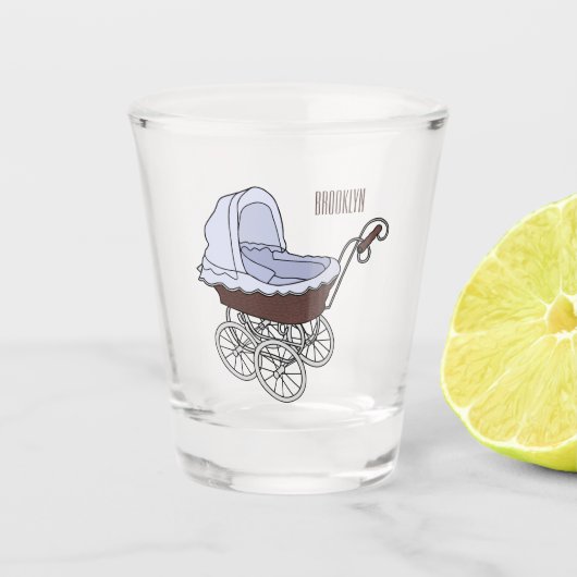Verre A Shot Illustration de poussette (Devant)