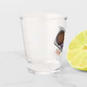 Verre A Shot Illustration de Satay (Gauche)