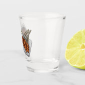 Verre A Shot Illustration de Satay (Droite)