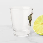 Verre A Shot Illustration de Tarsier (Gauche)