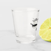 Verre A Shot Illustration des jeux de cuisine (Gauche)