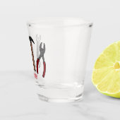 Verre A Shot Illustration des outils de menuiserie (Droite)
