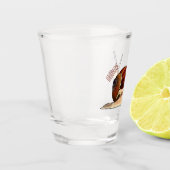 Verre A Shot Illustration d'escargot (Gauche)