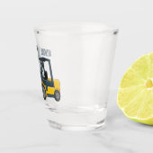 Verre A Shot Illustration du chariot élévateur (Droite)