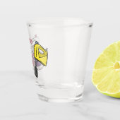 Verre A Shot Illustration du mixer (Droite)