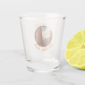 Verre A Shot Illustration du parc national Sequoia en état de d (Dos)