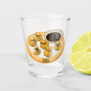 Verre A Shot Illustration du porte-monnaie thaïlandais de creve