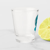 Verre A Shot Illustration du ventilateur (Gauche)