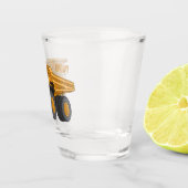 Verre A Shot Illustration d'un camion à grande échelle (Droite)