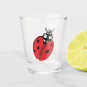 Verre A Shot Illustration Lady Bug (Devant)
