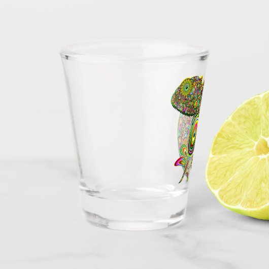 Verre A Shot Imaginaire psychédélique de Chameleon (Gauche)