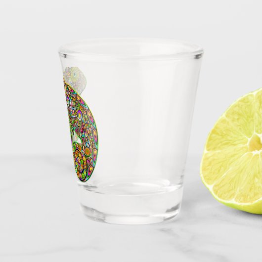 Verre A Shot Imaginaire psychédélique de Chameleon (Droite)