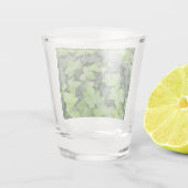 Verre A Shot Impression botanique verte Ivy (Dos)