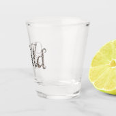 Verre A Shot Impression d'animal léopard sauvage (Droite)