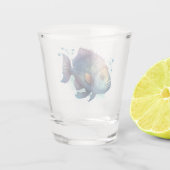 Verre A Shot Impression hawaïenne (Dos)