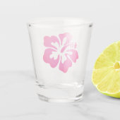 Verre A Shot Impression hawaïenne (Dos)