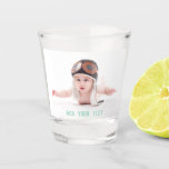 Verre A Shot Impression personnalisée<br><div class="desc">Ajouter une photo et du texte personnalisé</div>