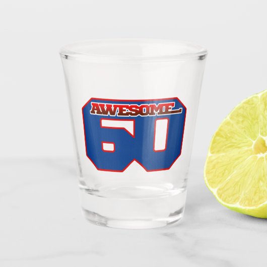 Verre A Shot incroyable 60 (Devant)