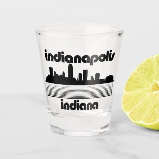 Verre A Shot Indianapolis Indiana (Devant)