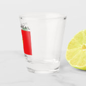 Verre A Shot Indicateur Portugais (Droite)
