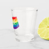 Verre A Shot Indicateur Rainbow de Pride (Droite)