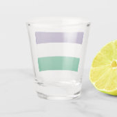 Verre A Shot Indicateur Suffragette (Dos)