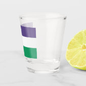 Verre A Shot Indicateur Suffragette (Droite)