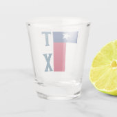 Verre A Shot Indicateur Texas (vertical) (Dos)