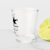 Verre A Shot Infinité des Lovebirds Mariages| Noms de couple pe (Droite)