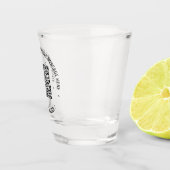 Verre A Shot Informations sur l'analyse du code QR personnalisé (Droite)