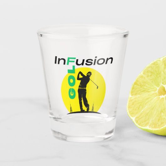 Verre A Shot Infusion de golf conçue de façon unique (Devant)