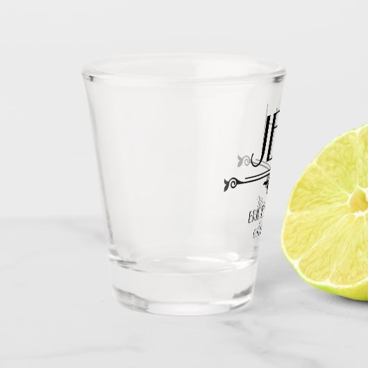 Verre A Shot Initiales de la servante (Gauche)