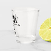 Verre A Shot Initiales des appariteurs (Droite)