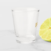 Verre A Shot Initiales personnalisées (Gauche)